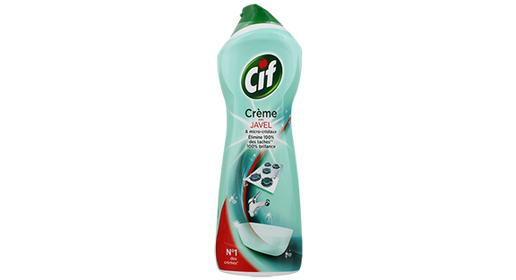 Crème Cif avec Javel