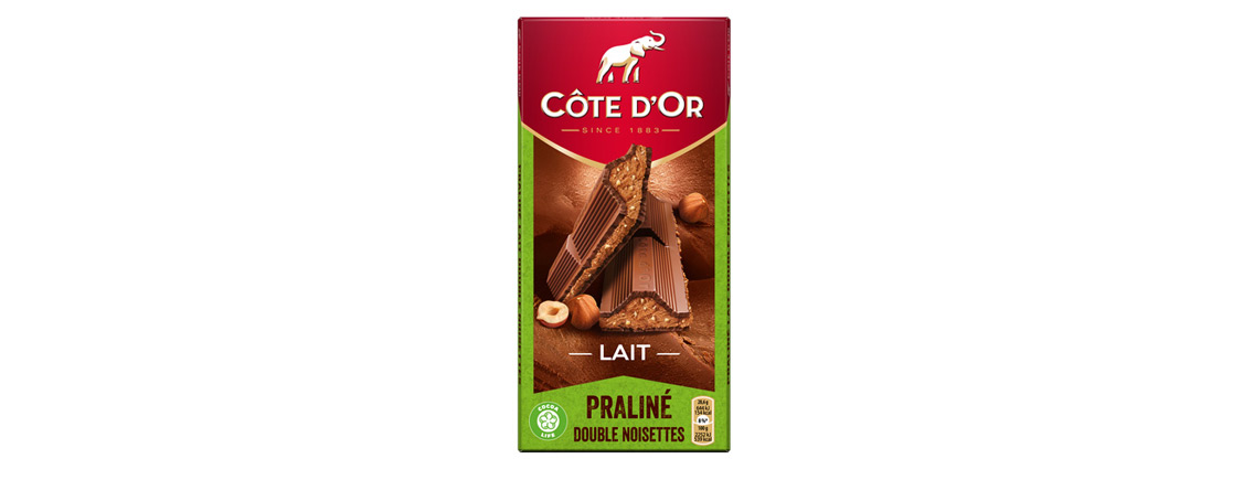 Chocolat Côte d’Or Praliné Double Noisettes