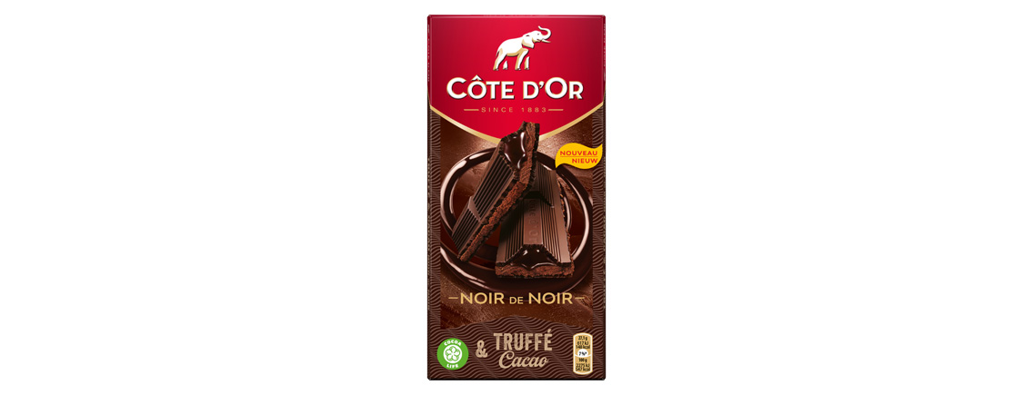 Tablette Côte d’Or Noir Truffé & Chocolat