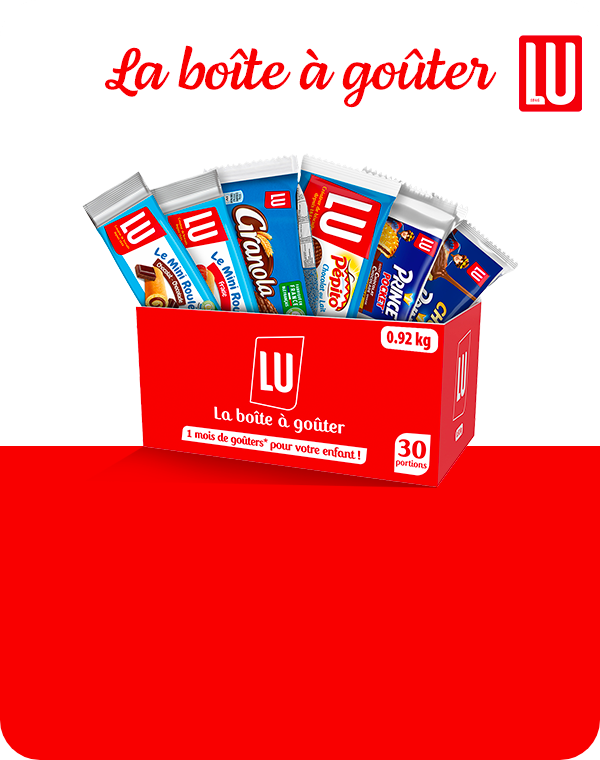 La boîte à goûter LU