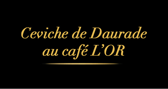 recette l'or