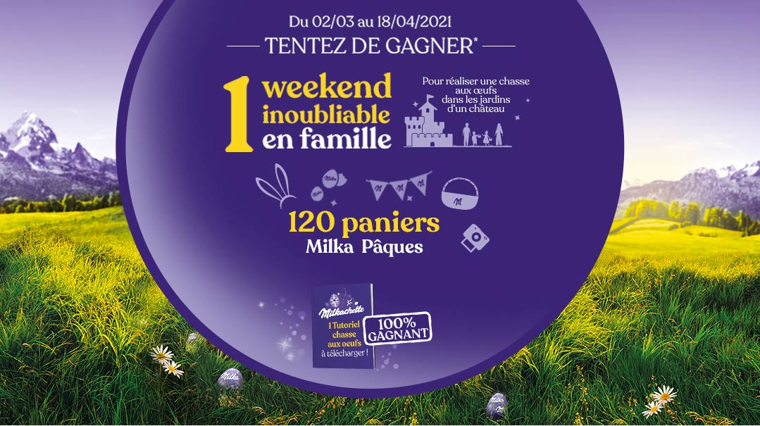 concours de paque milka