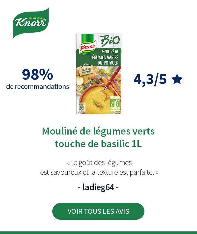 test et avis knorr