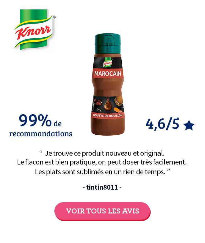 Test Produit Knorr