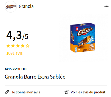 barre granola