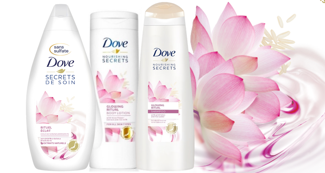 gamme Secrets de Soin de Dove