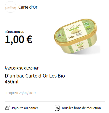 bon carte d'or