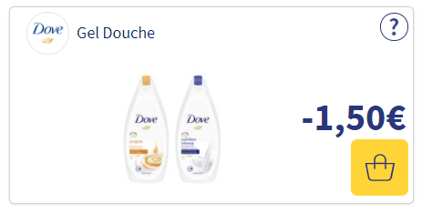 br dove gel douche