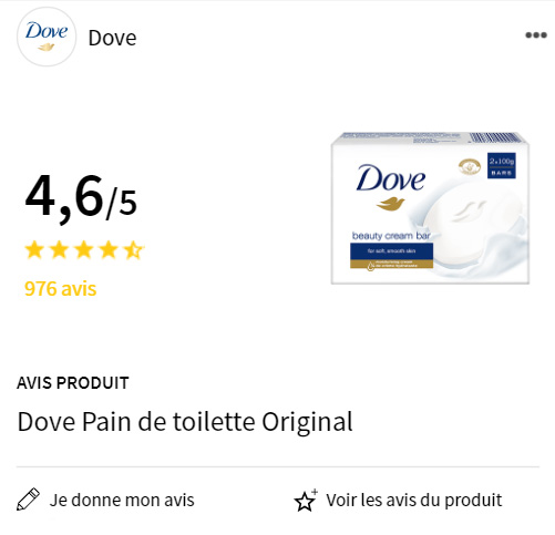 dove pain de toilette