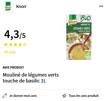 soupe knorr