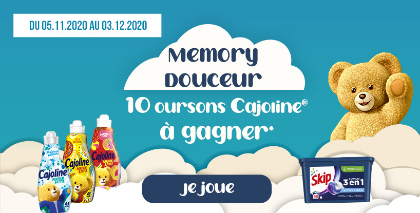 jeu memory cajoline