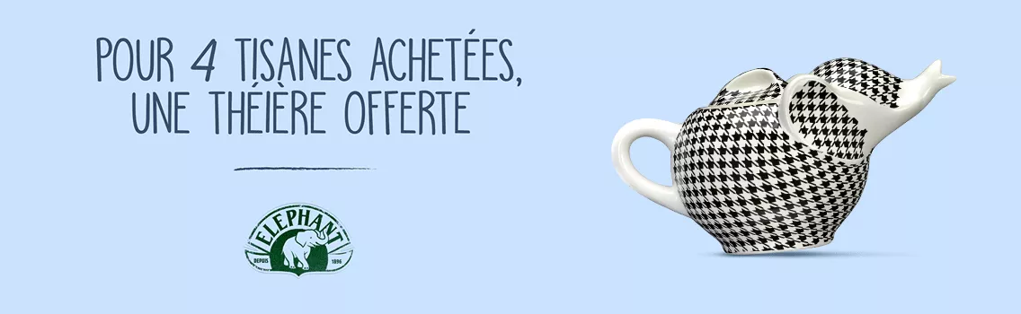 elephant théière