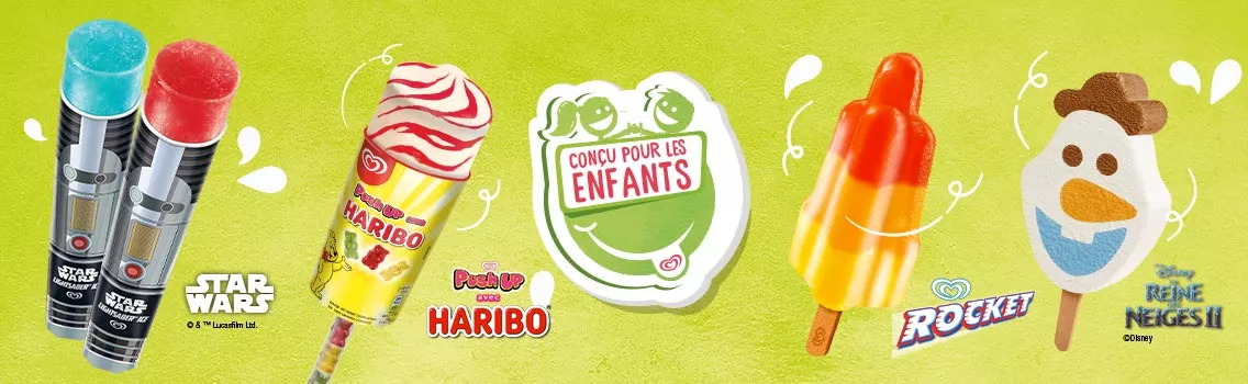 Glaces Miko conçues pour les enfants engagements familles nutrition choix gourmandise développement responsable