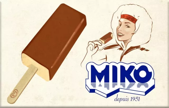 Le Miko retour vintage glace vanille chocolat incontournable depuis 1951