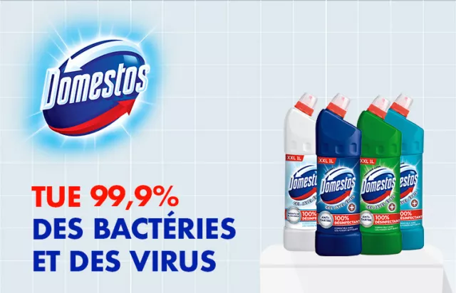 Slider Domestos