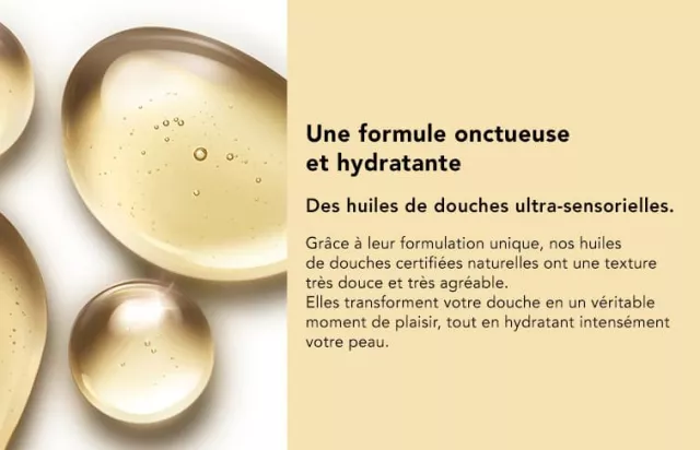Dove Pouvoir des Plantes huile de douche soin naturel hydratation peau 