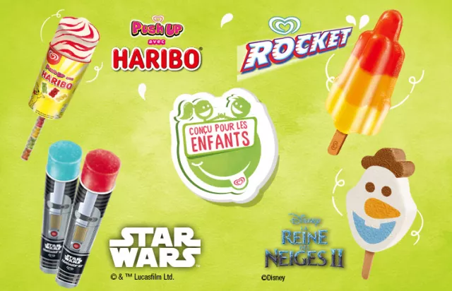 Glaces Miko conçues pour les enfants engagements familles nutrition choix gourmandise développement responsable