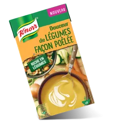 Soupe Douceur de Légumes façon poêlée