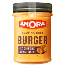 Sauce Gourmet Burger aux oignons caramélisés Amora® 