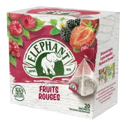 Infusion Fruits Rouges 20 Pyramid elephant