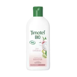 Shampooing Timotei Bio Douceur infusé au lait d’amande douce 
