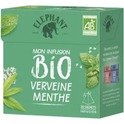 Eléphant Mon Infusion BIO Verveine Menthe