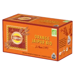 Lipton mousseline the noir bio thé orange jaipur