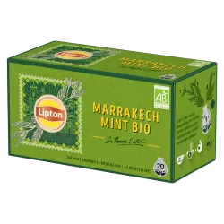 Lipton thé vert bio marrakech mint menthe