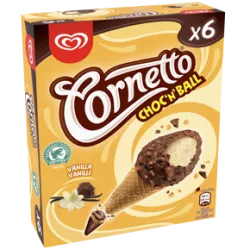 Cornetto Choc'n'Ball Vanille 