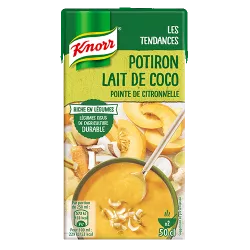 Potiron lait de coco et pointe de citronnelle 0,5L