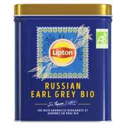 Sir Thomas Lipton thé noir russian earl grey bergamote vrac