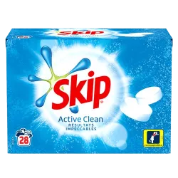 SKIP Lessive Tablette Active Clean