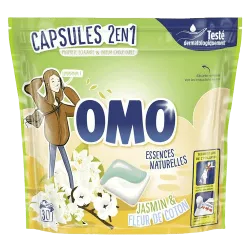 Omo Capsules 2en1 Jasmin & Fleur de Coton