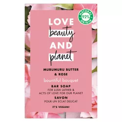 Savon solide Love Beauty and Planet beurre de muru muru rose