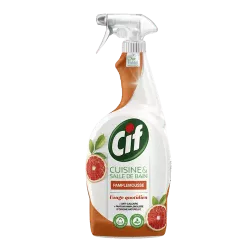 CIF nouveau Spray produit entretien Cuisine Salle de bain Pamplemousse