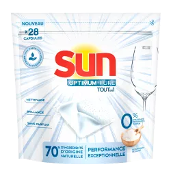 Sachet de capsules Sun Optimum Pure Tout en 1 0%