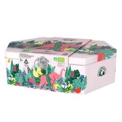 Eléphant Coffret cadeau Noël infusions bio ingrédients naturels