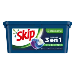 SKIP Capsules 3en1 Fraîcheur Intense