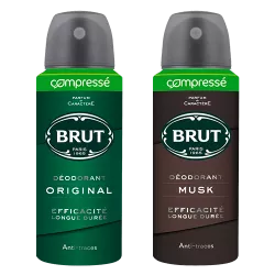 BRUT Deodorant spray commpressé Homme