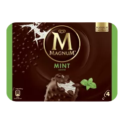 Magnum Menthe biscuits glace vanille croquant plaisir