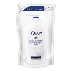 DOVE – RECHARGE - CREME – LAVAGE -  MAIN – HYDRATATION – DOUCEUR – PROTECTION – MAINS PROPRES – MAINS DOUCES 