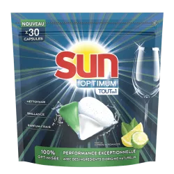 Sachet de capsules Sun Optimum Tout en 1 Citron Bergamote