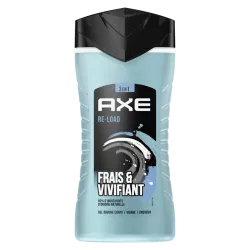 Gel douche - re-load- axe - masculin - raifraichissant - 