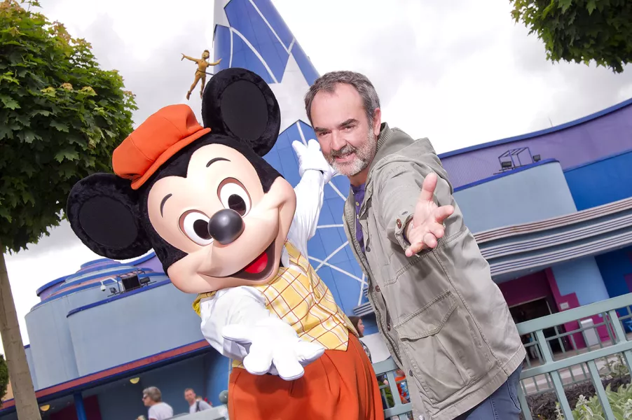 Mickey et l’acteur Bruno Solo, un sacré duo !