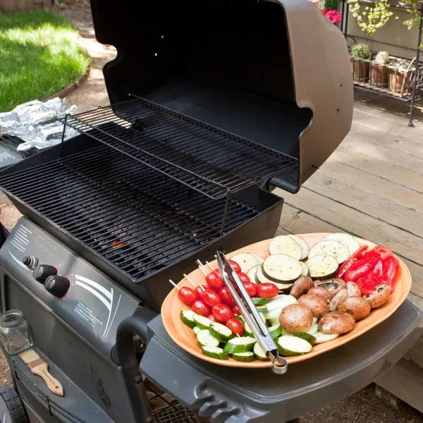 Le barbecue au gaz, magique !