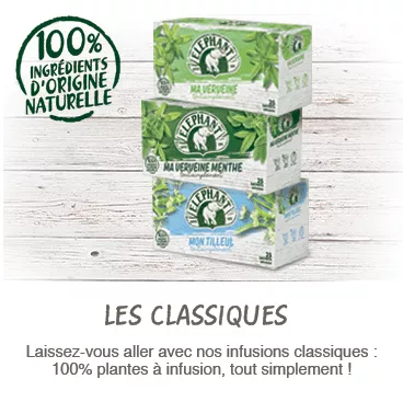 Infusion classique Eléphant plantes