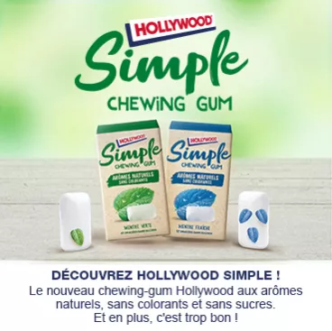 Hollywood gamme simple