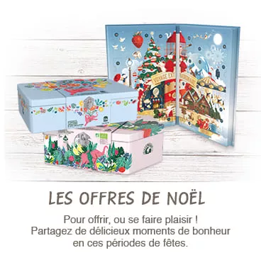 Eléphant infusions coffrets Noël calendrier de l’Avent offre spéciale assortiment