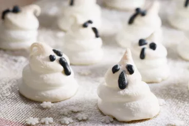 Des meringues d’Halloween