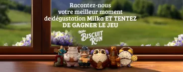 Milka biscuit run